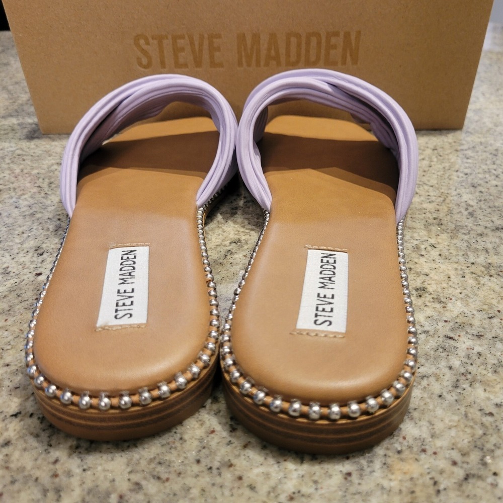 Steve Madden Womens Ravina Sandal Size 9.5 Color Lilac NIB - Picture 8 of 9